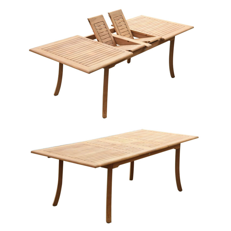 Lua Outdoor 9 - Piece Teak Dining Set, 6