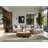 Soft Plush Ormes Balance Rock Formation Minimalist Area Rug in Beige – Beige Binding-1279675269