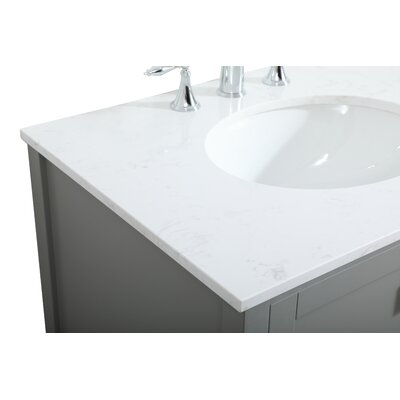 Breakwater Bay Trumann 30'' Single Bathroom Vanity with Engineered ...