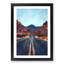 Road to the Valley of Fire - Picture Frame Painting Print-56925037-56925038
