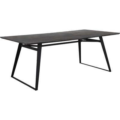 Baidy Metal Base Dining Table