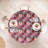 Winston Porter Floral Fitted Round Tablecloth Diameter Multicolor-1008598631