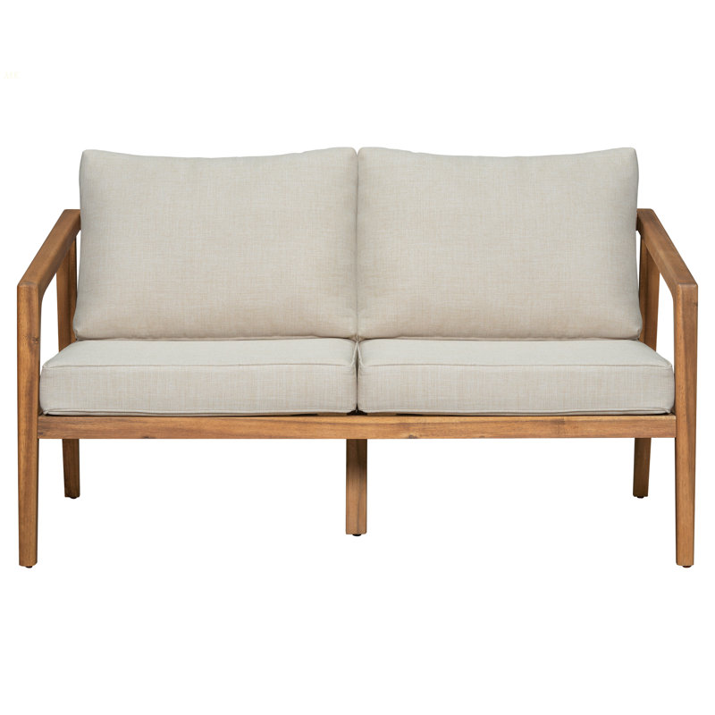 Westin Outdoor Acacia Wood Loveseat