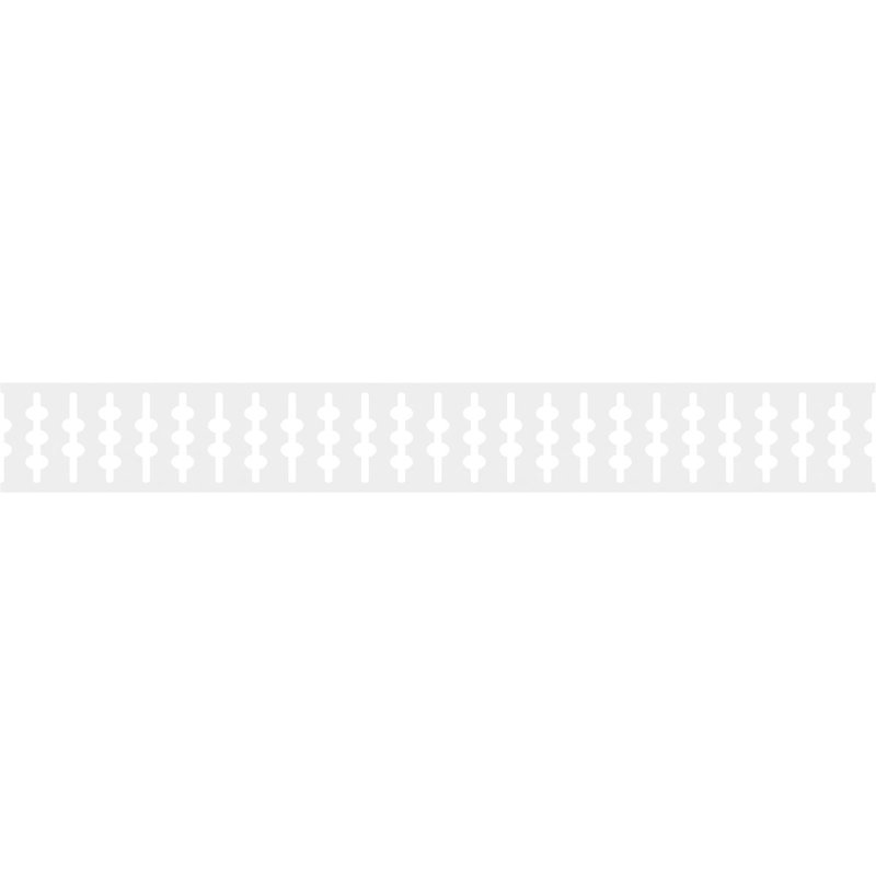 Garniture de sol en PVC de qualité architecturale H 6 po x P 5/8 po x L 48 po Pomeroy, H 6 po x L 48 po x P 0,63 po