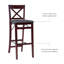 Tabouret de bar et de comptoir Clarke-1508139022