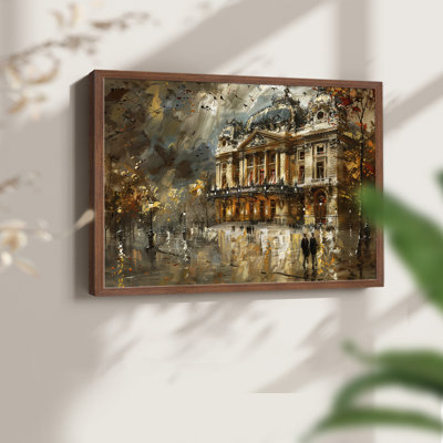 Landscape Series-CXLVIII -Framed Print - Restickable