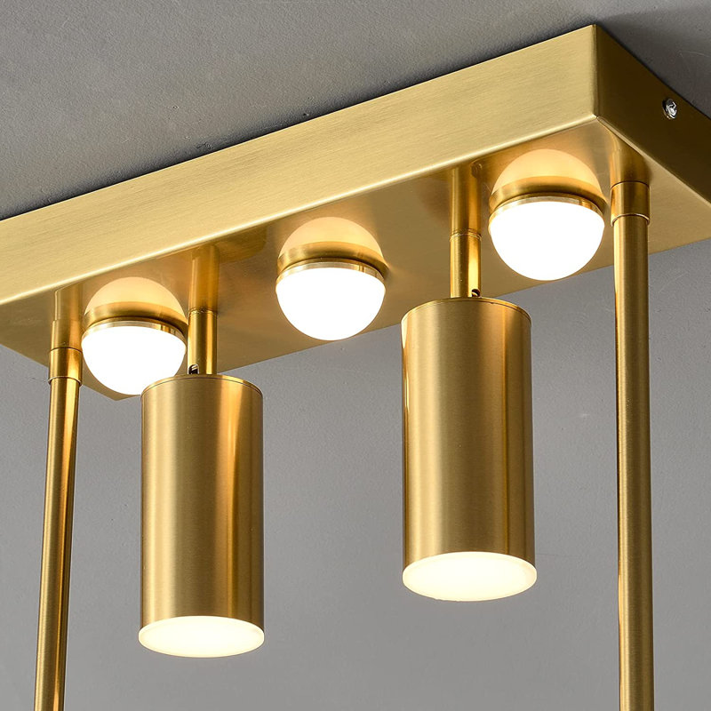 10 - Light Gold LED Kitchen Island Pendant