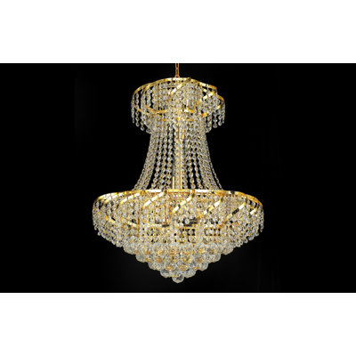 Zofia 12 - Light Dimmable Empire Chandelier