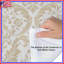 Édredon en damas beige complexe-132415307