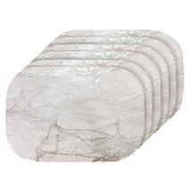 Polyester Placemat Marble Minimalist Art Table Mat Holiday - Temu