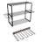 Stalwart 4-Tier Power Tool Organizer Shelving - Wall Mount Garage Storage System for Tools by Stalwart