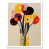 White Framed Unframed
