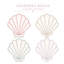 Ensemble de 40 autocollants muraux sable coquillage-132527477-132527481