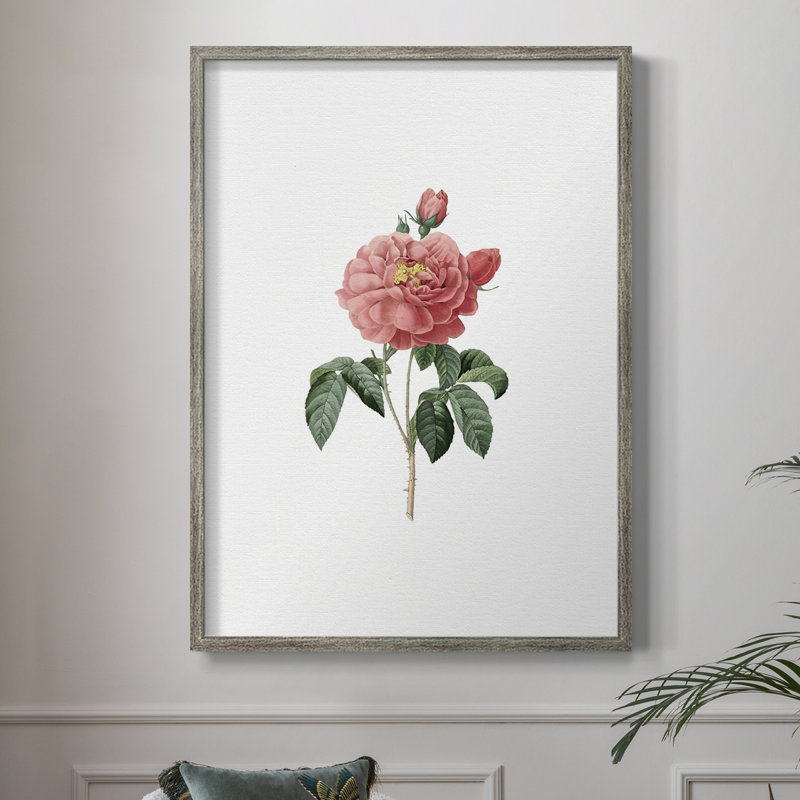 «Botanical Beauty III», reproduction encadrée - bois massif 50511, H 11 po x l 9 po
