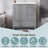 30" Bathroom Vanity With Ceramic Sink-52836912