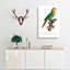 Yellow-Headed Amazon Parrot by F. Levaillant - Wrapped Canvas-55319904