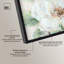 Bloom Romance - Reproduction florale et botanique grand format d'Ira Comleva, encadrée sous verre, par Art Remedy, cadre noir, 72 x 48 cm-129572780-129572790