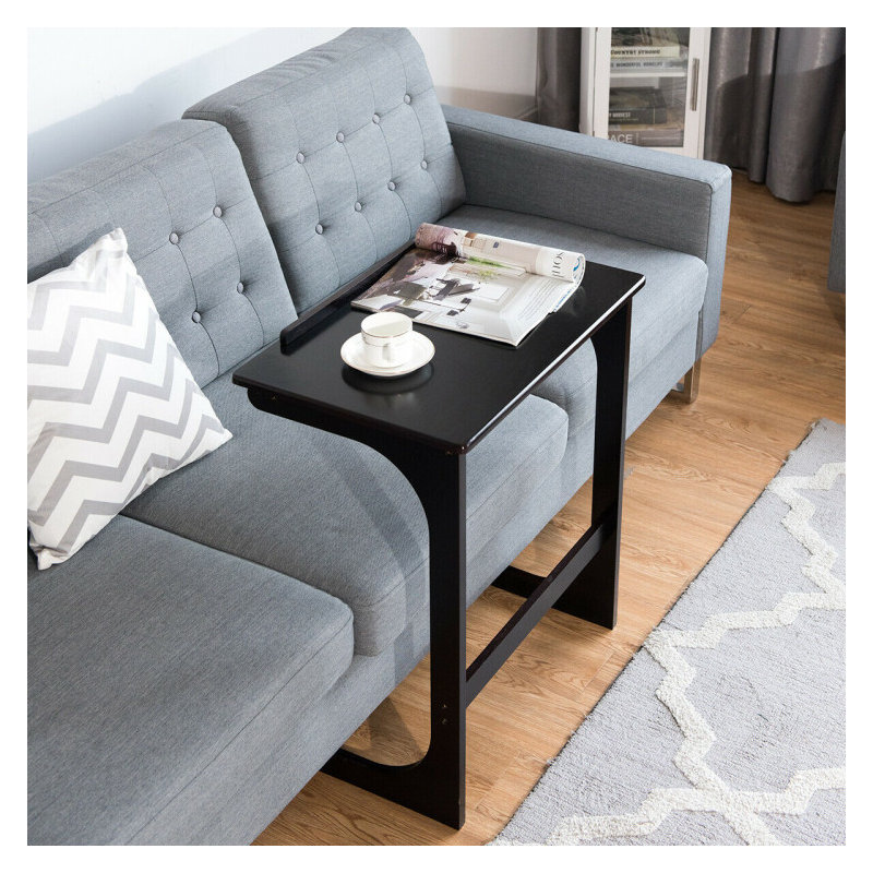 Chardanae Solid Wood C Table End Table With Tilting Top