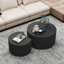 Fronnie 31.5" W 2-Piece Round Nesting Coffee Table Set