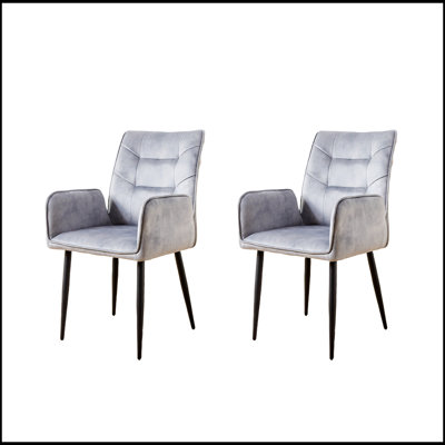 Ensemble de chaises de salle à manger 2 pièces Modern