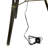 Lampe sur pied brune Simmerman