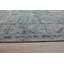Green Hand-Knotted Silk Faded Turquoise Medallions Tribal Modern Contemporary Carpet Rug-625837486