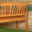 Solid Wood Fir Outdoor Bench