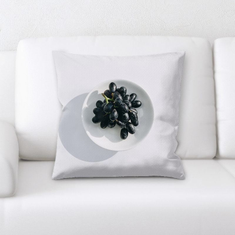 Minimalism Microsuede Reversible Throw Pillow