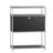 Modular Metal Drawer sideboard file cabinet Dining Cabinet Shelf Bookcase 3-tier Storage-129704214