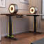 Bureau d'ordinateur à hauteur réglable électrique en bois massif-121927805