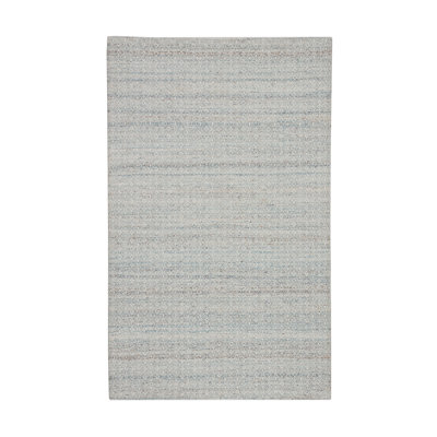 Tapis bleu clair / blanc Tiny Diamond