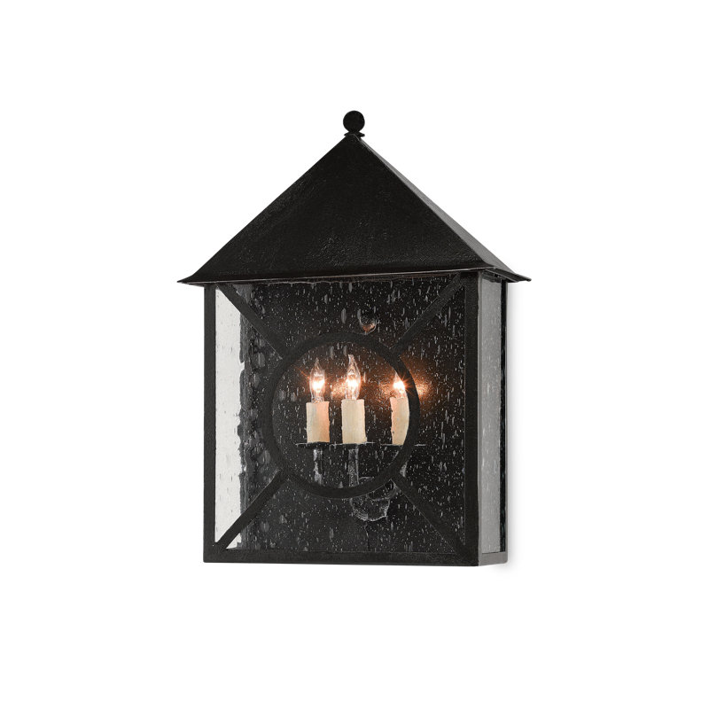 Ripley 3 - Light Outdoor Wall Lantern, Midnight