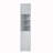 Multi-Functional Corner Cabinet Tall Bathroom Storage Cabinet With Two Doors And Adjustable Shelves, Open Shelf-103547634