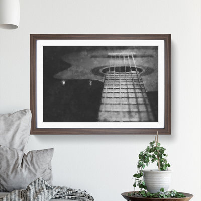 Acoustic Guitar Vol.1 - Picture Frame Graphic Art