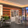 71'' W L-Shaped Reception Desk And 78.7''H X 71'' W Storage Cabinet(Cashier Combination Set Of 2)