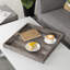 48.3 cm Ottoman Wood Serving Tray
