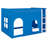 Dreamy Loft Bed Built-in LED Light String-368281707-368281685