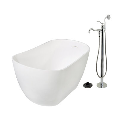 Baignoire autoportante ovale 51 po Kingston
