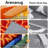 ZonLi Tropical Floral Indoor/Outdoor Rug, 6' x 9', Colorful, Waterproof, Washable, Non-Slip-129467907-129467911