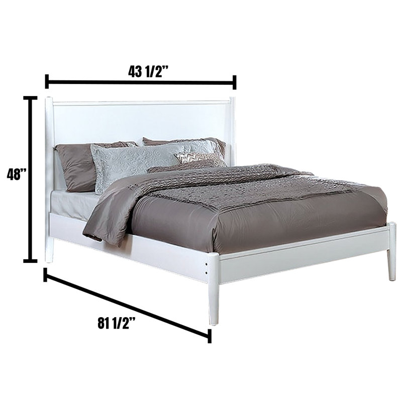 Scheffler Bed, White, Twin