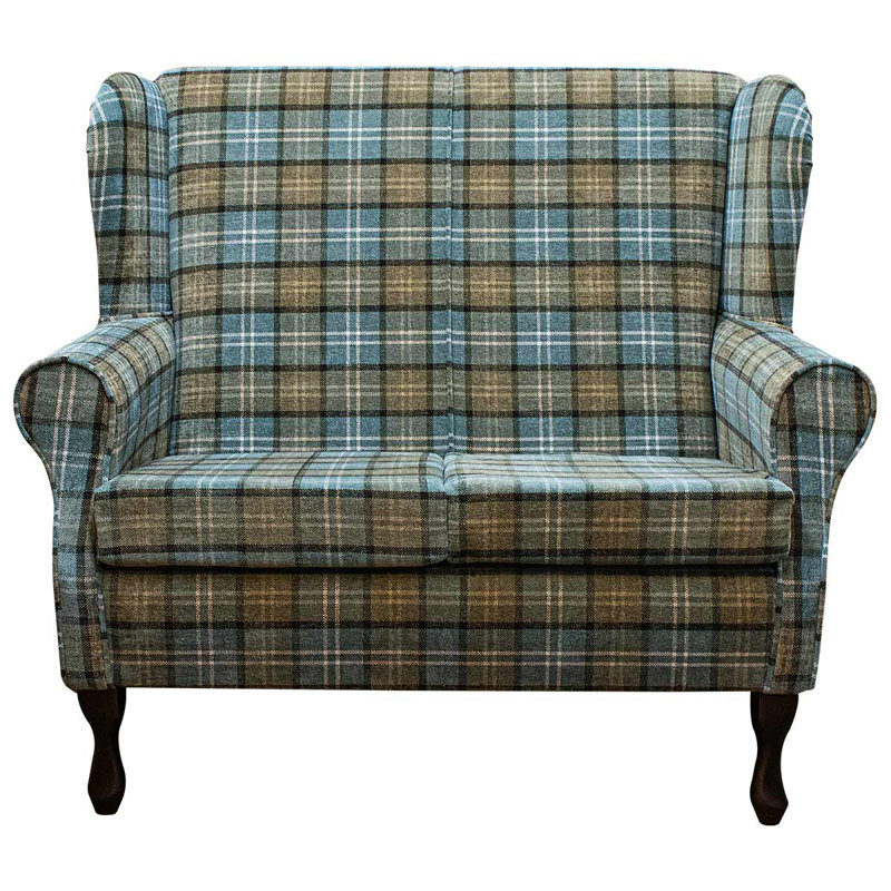 120Cm Round Arm Loveseat