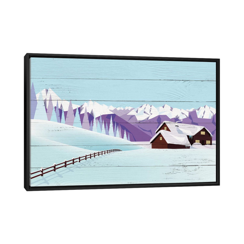 « week escapade » par "5by5collective, reproduction d’impression sur toile tendue, H 18 po x l 26 po x P 1,5 po, Pas de tapis