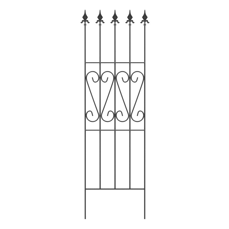 Anvi 47cm W Metal Lattice Panel Trellis, 143cm H x 47cm W x 1cm D
