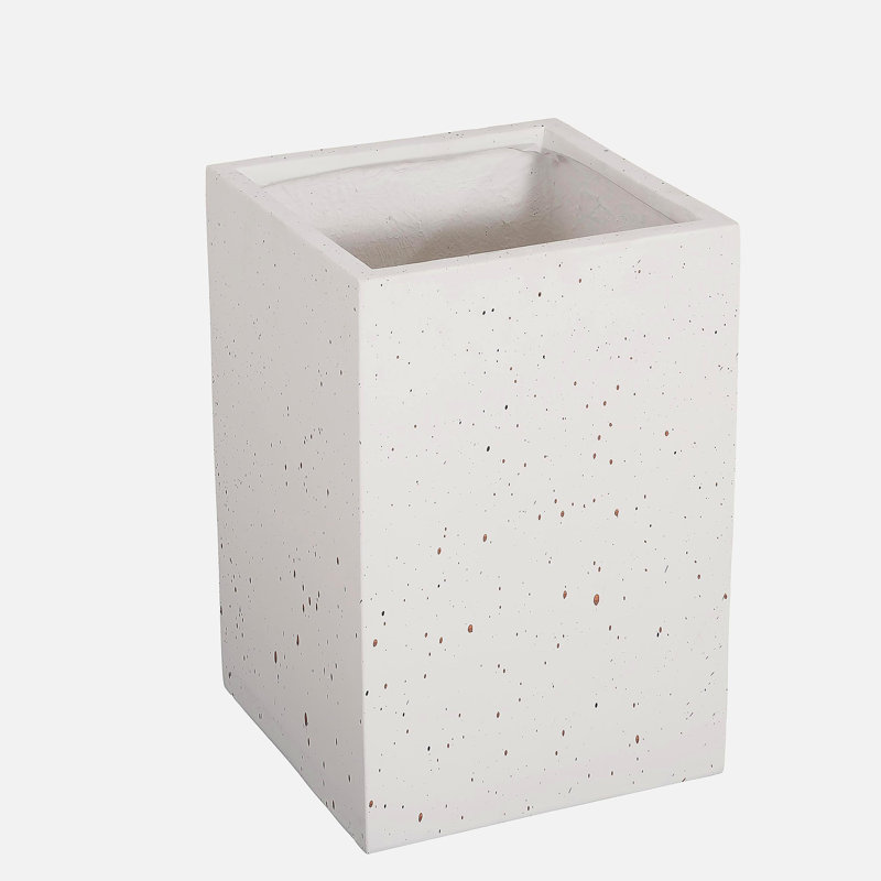Handmade Rectangle Planter Box, 20''H, White