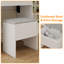 Ensemble de coiffeuse avec tabouret Herdon -1928634038