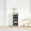 Shoe Cabinet 29.5X34x76 Cm Engineered Wood-1547262398