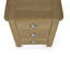 Jeremey 45cm W Solid Wood Bedside Table