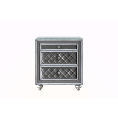 Intars 26.1'' W Solid Wood Nightstand