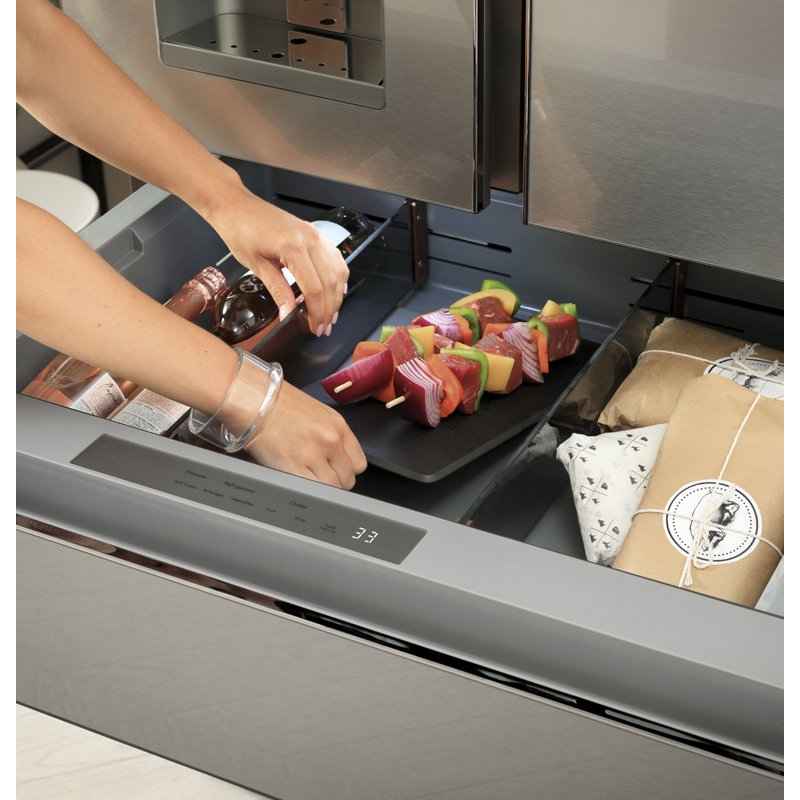 Café 36" French Door 27.8 cu. ft. Refrigerator, Stainless Steel