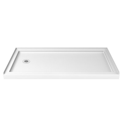 SlimLine 60" W x 32" D Single Threshold Shower Base